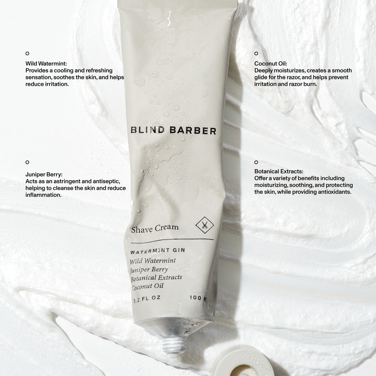 Watermint Gin Shave Cream by Blind Barber